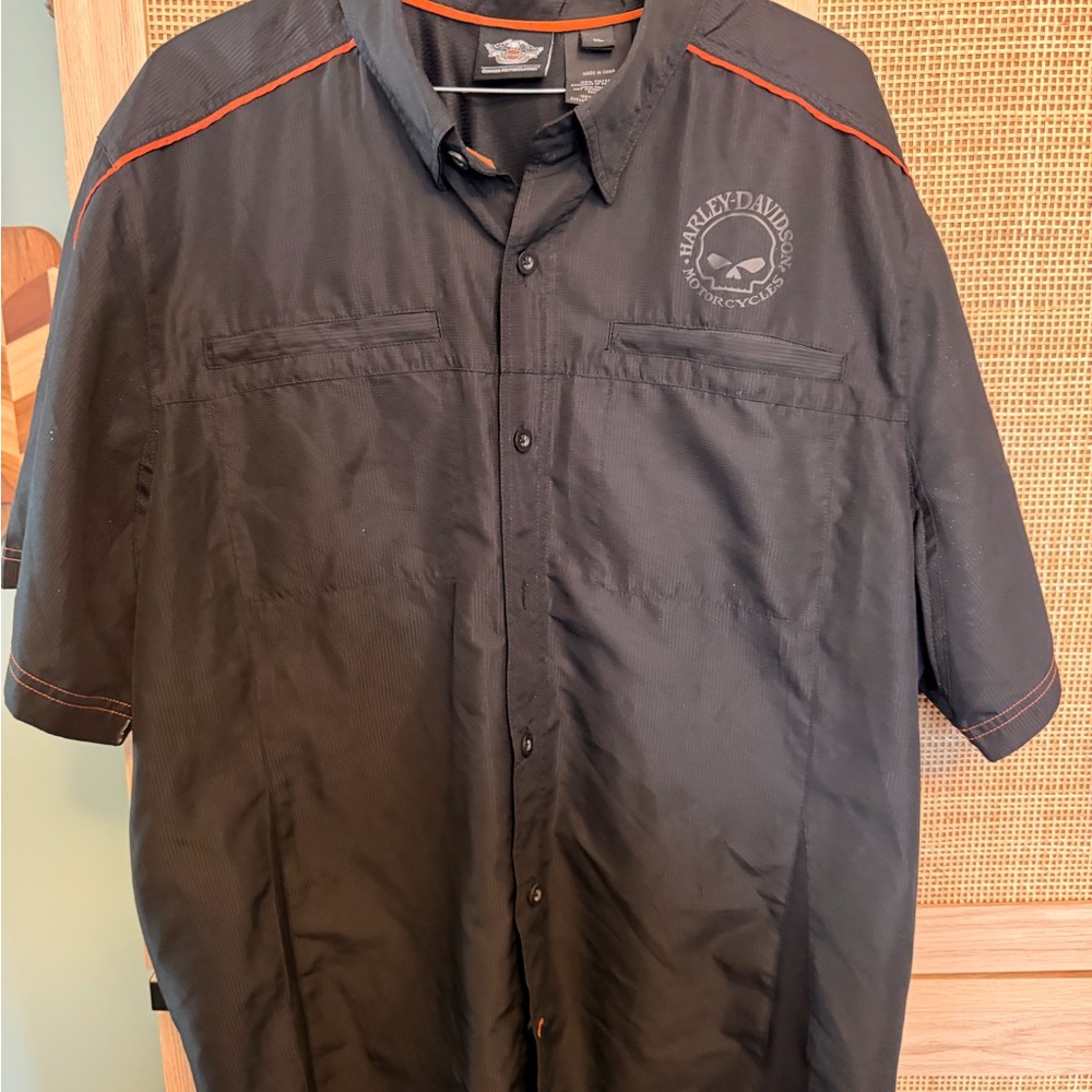 Harley-Davidson Black Short Sleeve Shirt XL